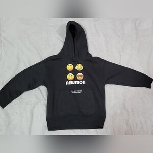 Zara Black Hoodie with Red Accent